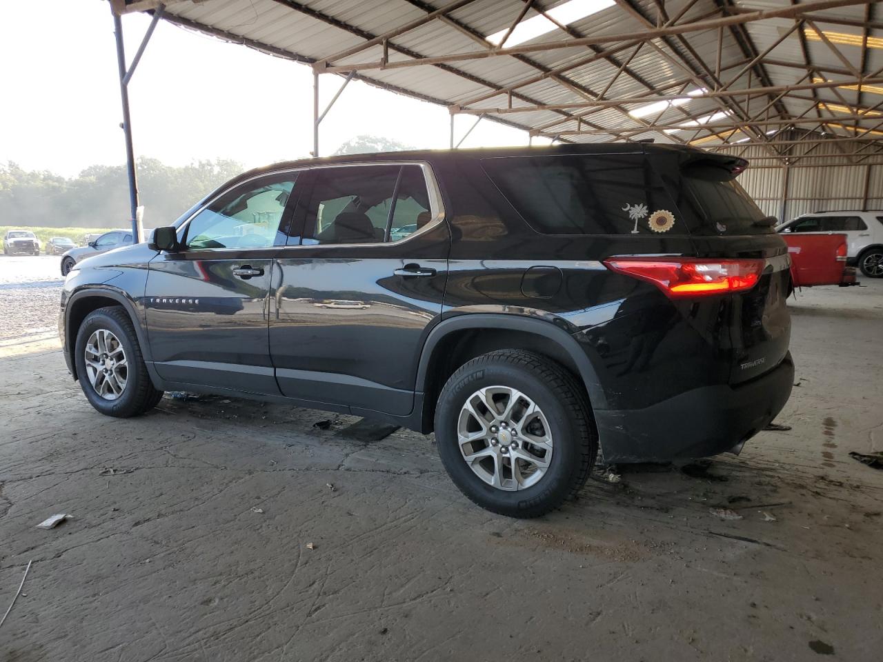 Image 2 of 2020 CHEVROLET TRAVERSE LS 2020 with VIN 1GNERFKW9LJ153899