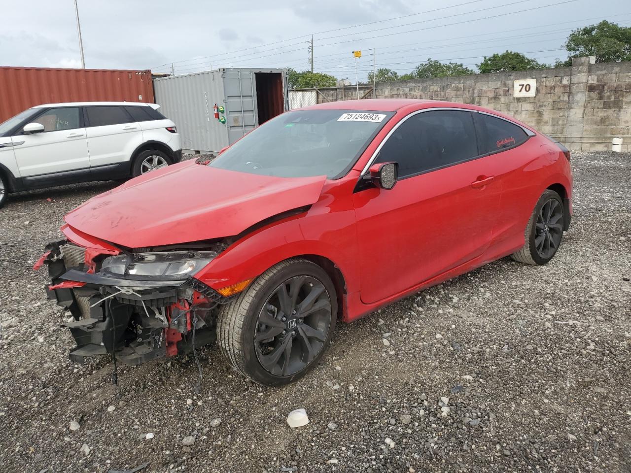 Obraz 1 z 2019 HONDA CIVIC SPORT 2019 z VIN 2HGFC4B85KH304047