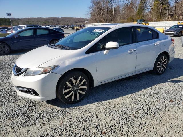 Image 1 of 2015 HONDA CIVIC EXL 2015 with VIN 19XFB2F98FE062249