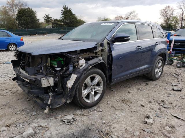Image 1 of 2018 TOYOTA HIGHLANDER LIMITED 2018 with VIN 5TDYZRFH8JS281750
