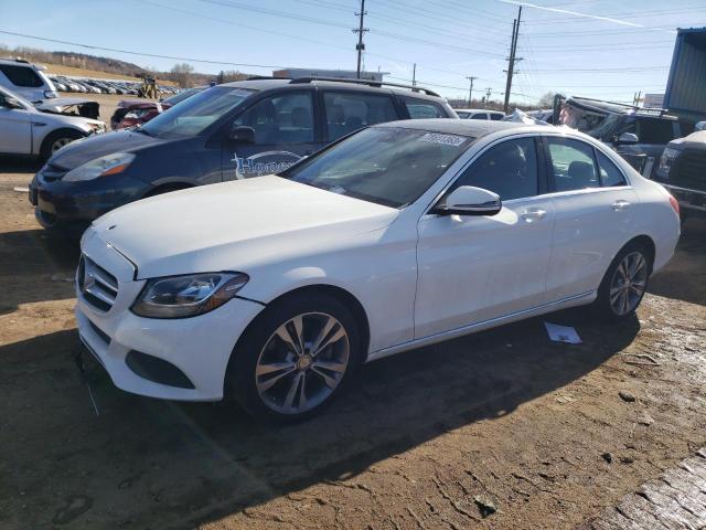 Image 1 of 2016 MERCEDES-BENZ C 300 4MATIC 2016 with VIN 55SWF4KBXGU120879