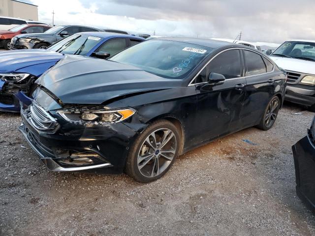 Image 1 of 2017 FORD FUSION TITANIUM 2017 with VIN 3FA6P0K97HR180449