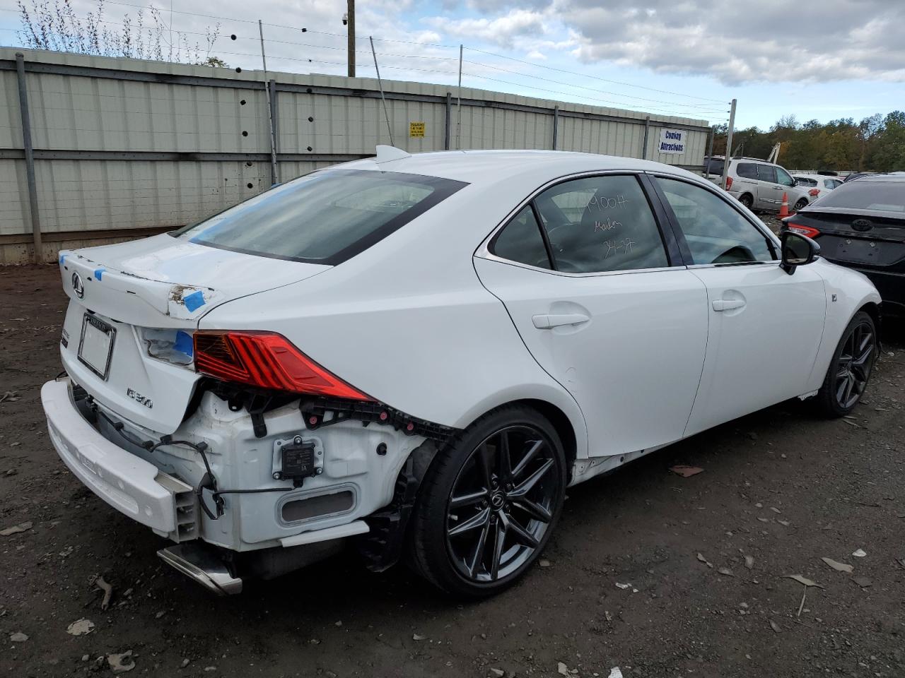 Image 3 of 2020 LEXUS IS 300 F-SPORT 2020 with VIN JTHGA1D24L5106647