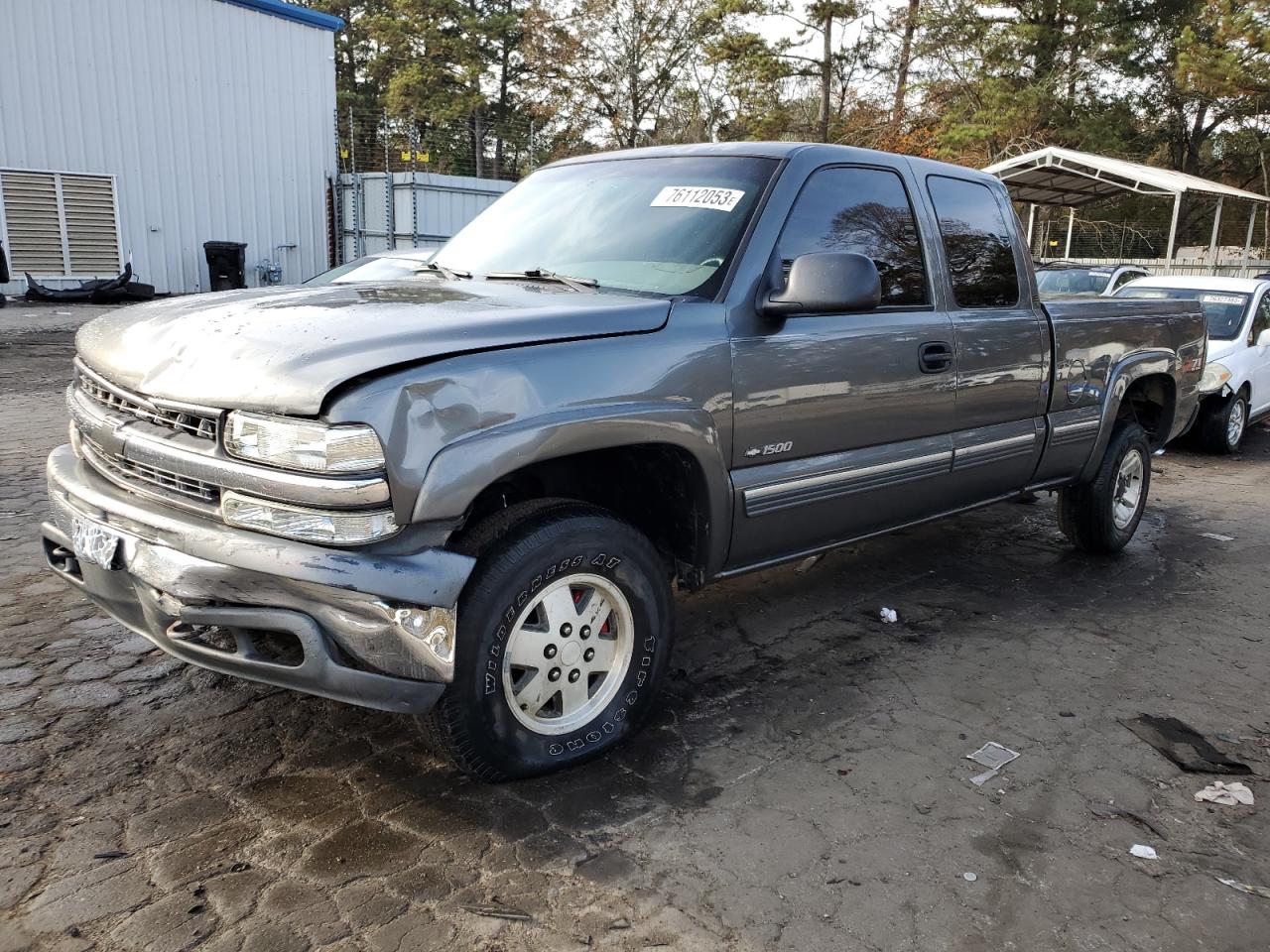 Изображение 1 2000 CHEVROLET SILVERADO K1500 2000 с VIN 1GCEK19T1YE391371