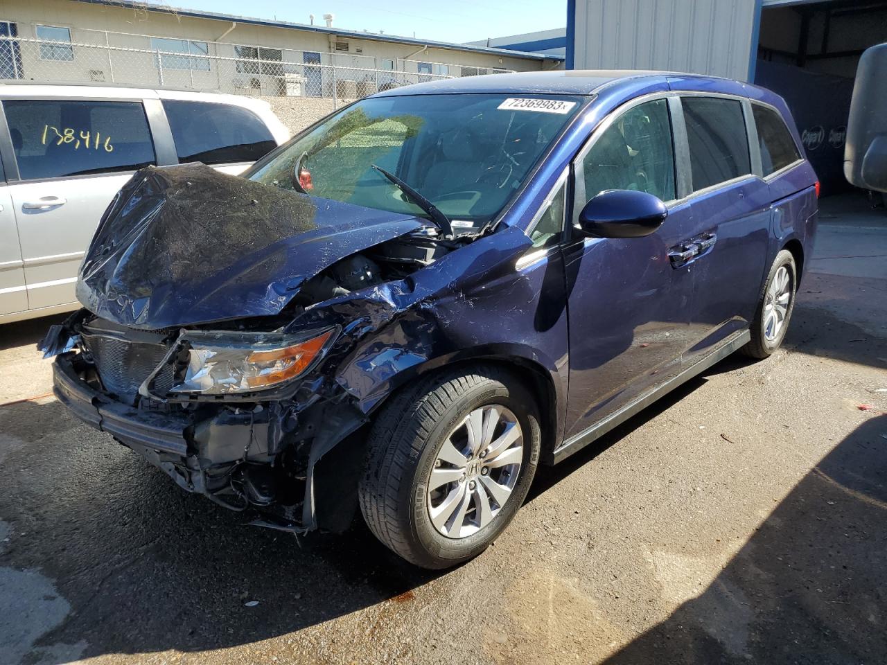 Изображение 1 2015 HONDA ODYSSEY EX 2015 с VIN 5FNRL5H45FB127839