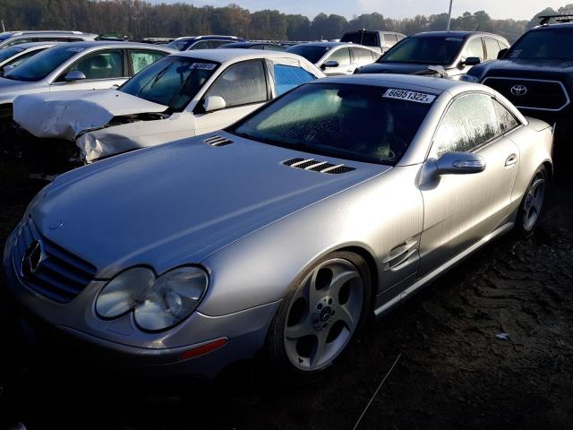 Image 2 of 2004 MERCEDES-BENZ SL 500 2004 with VIN WDBSK75FX4F064802