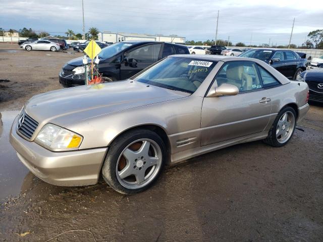 Image 1 of 2002 MERCEDES-BENZ SL 500 2002 with VIN WDBFA68F12F203089