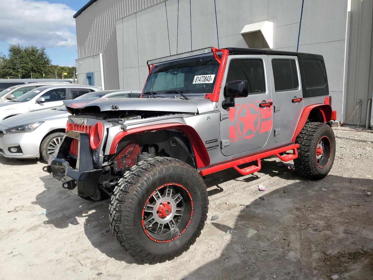 Изображение 1 2016 JEEP WRANGLER UNLIMITED SPORT 2016 с VIN 1C4HJWDG8GL108935