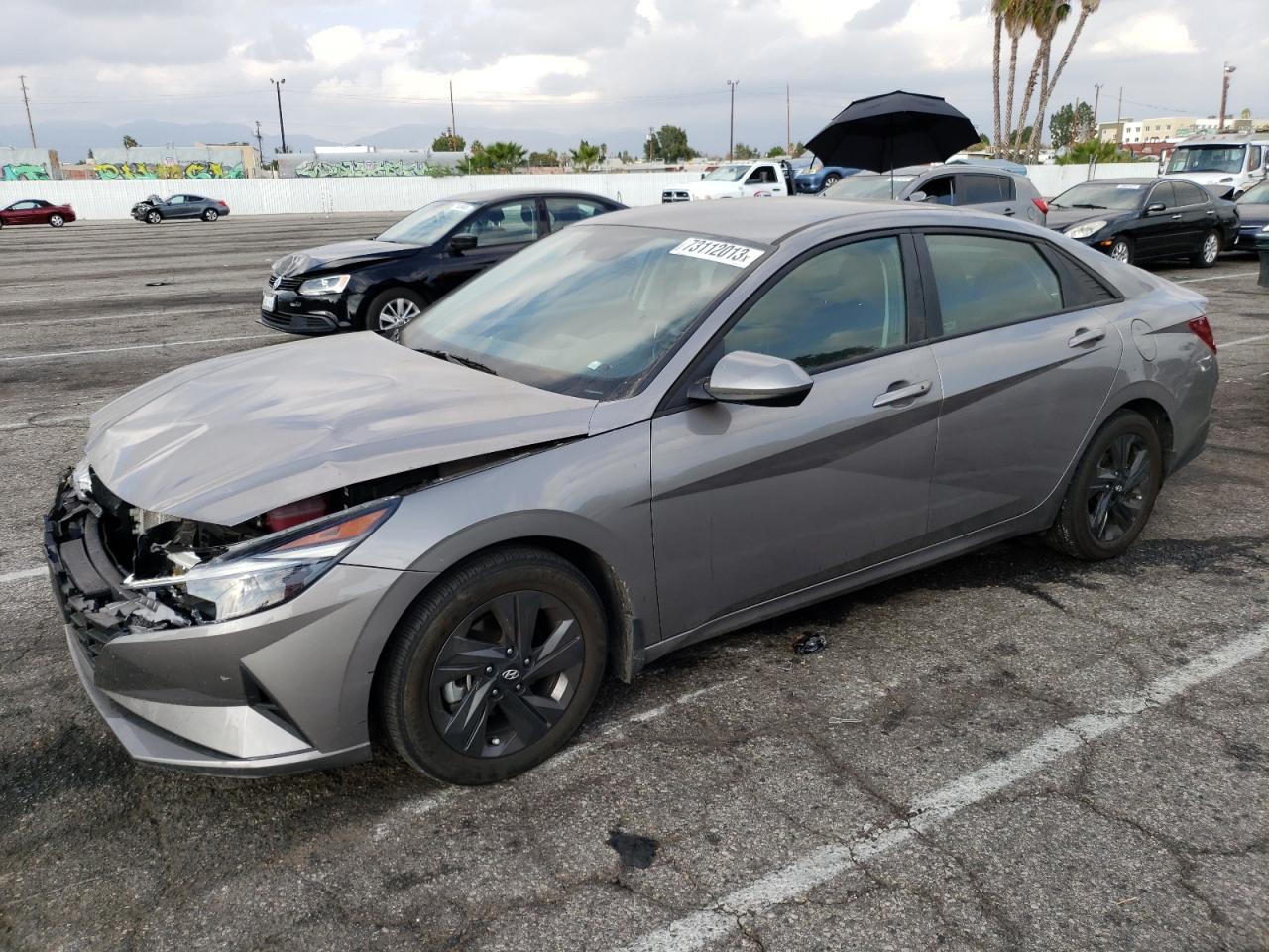 Obraz 1 z 2022 HYUNDAI ELANTRA BLUE 2022 z VIN KMHLM4AJ5NU030977