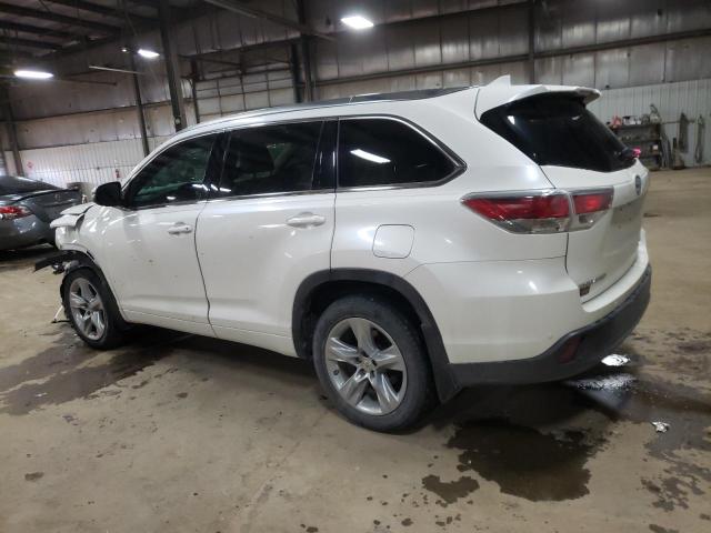 Изображение 2 2015 TOYOTA HIGHLANDER LIMITED 2015 с VIN 5TDDKRFH6FS203946
