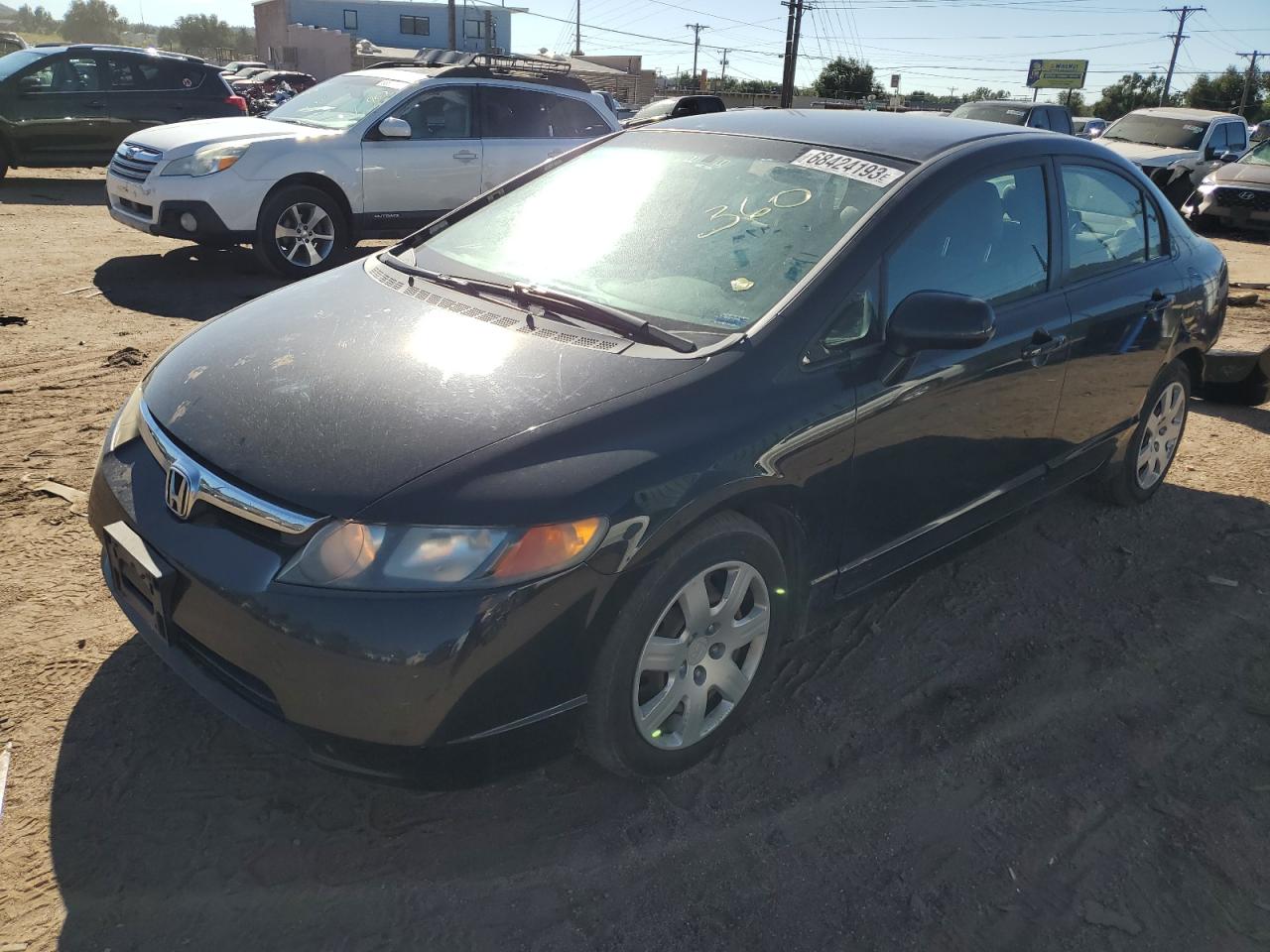 Изображение 1 2007 HONDA CIVIC LX 2007 с VIN JHMFA16567S004907