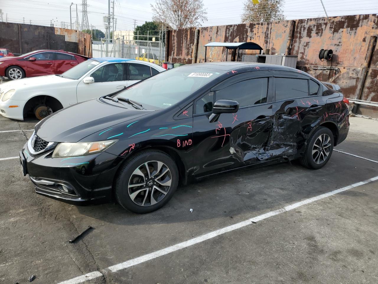 Obraz 1 z 2014 HONDA CIVIC EX 2014 z VIN 19XFB2F85EE261975