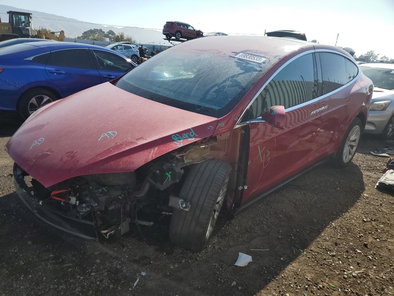 2020 TESLA MODEL X  2020 image