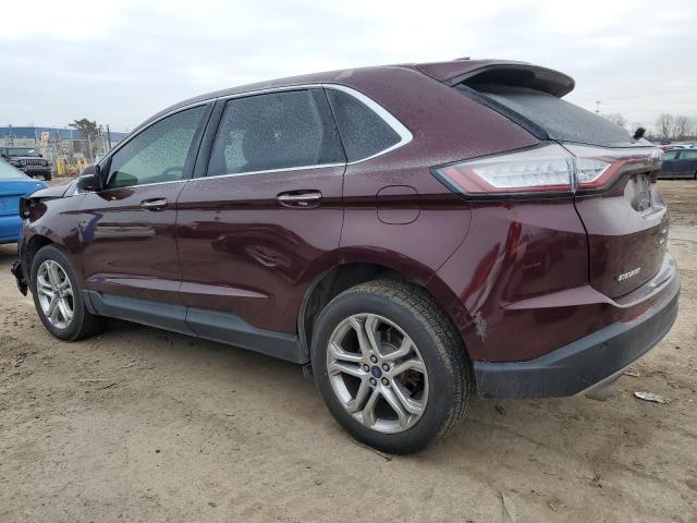 Image 2 of 2018 FORD EDGE TITANIUM 2018 with VIN 2FMPK4K82JBB24964