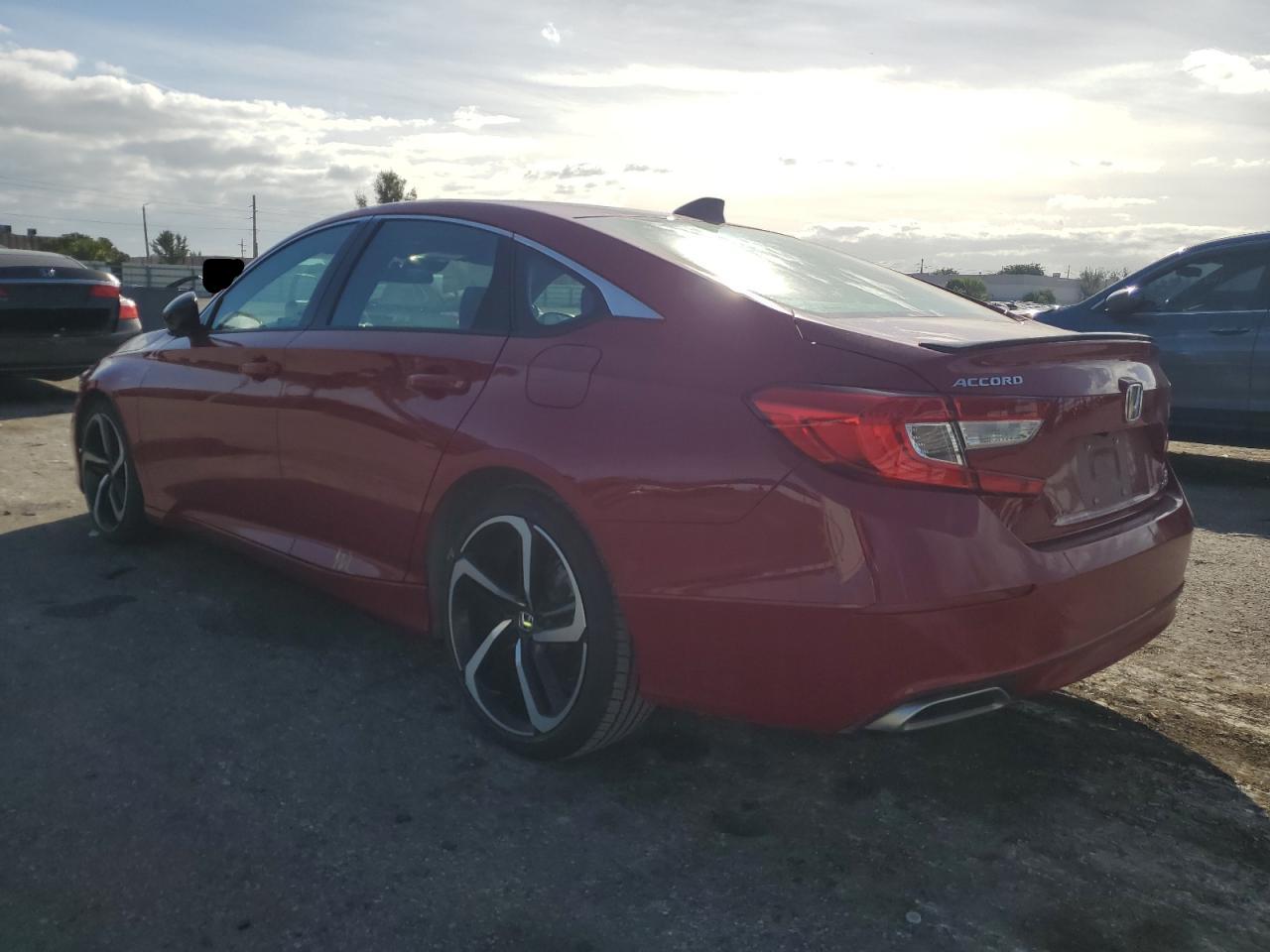 Image 2 of 2021 HONDA ACCORD SPORT 2021 with VIN 1HGCV2F31MA028970