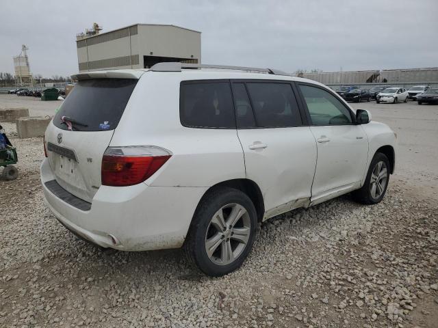 Image 3 of 2008 TOYOTA HIGHLANDER SPORT 2008 with VIN JTEES43A282042516
