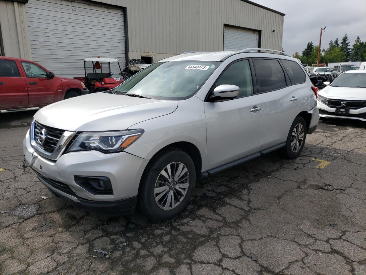 Obraz 1 z 2019 NISSAN PATHFINDER S 2019 z VIN 5N1DR2MM1KC607151