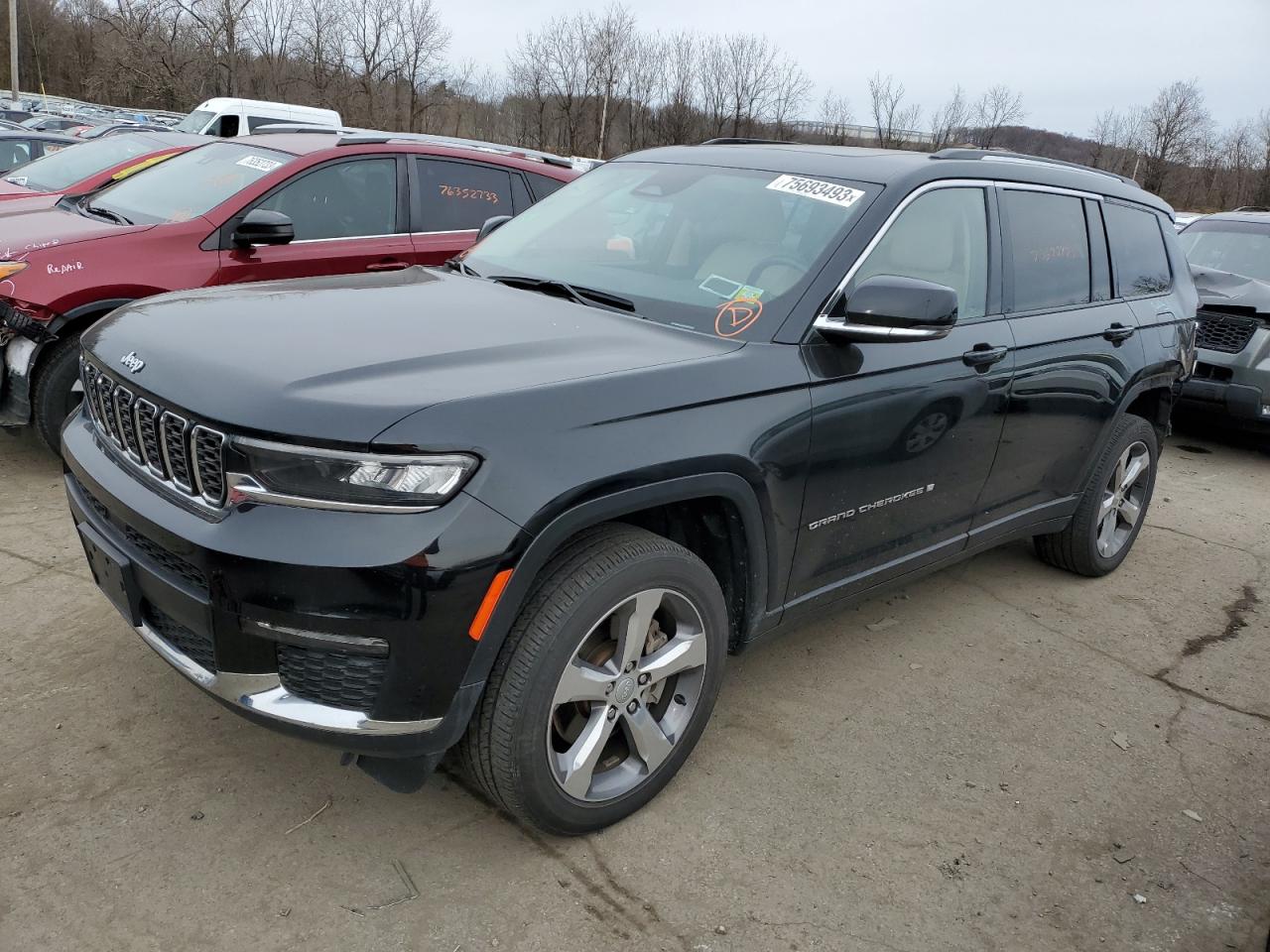 Obraz 1 z 2021 JEEP GRAND CHEROKEE L LIMITED 2021 z VIN 1C4RJKBG5M8179542