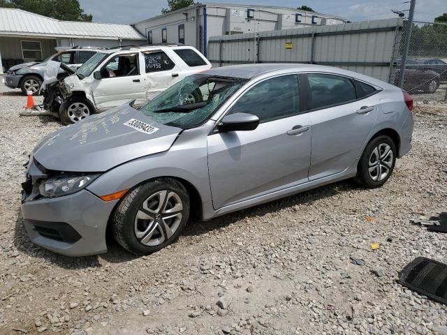 Image 1 of 2017 HONDA CIVIC LX 2017 with VIN 2HGFC2F56HH517117