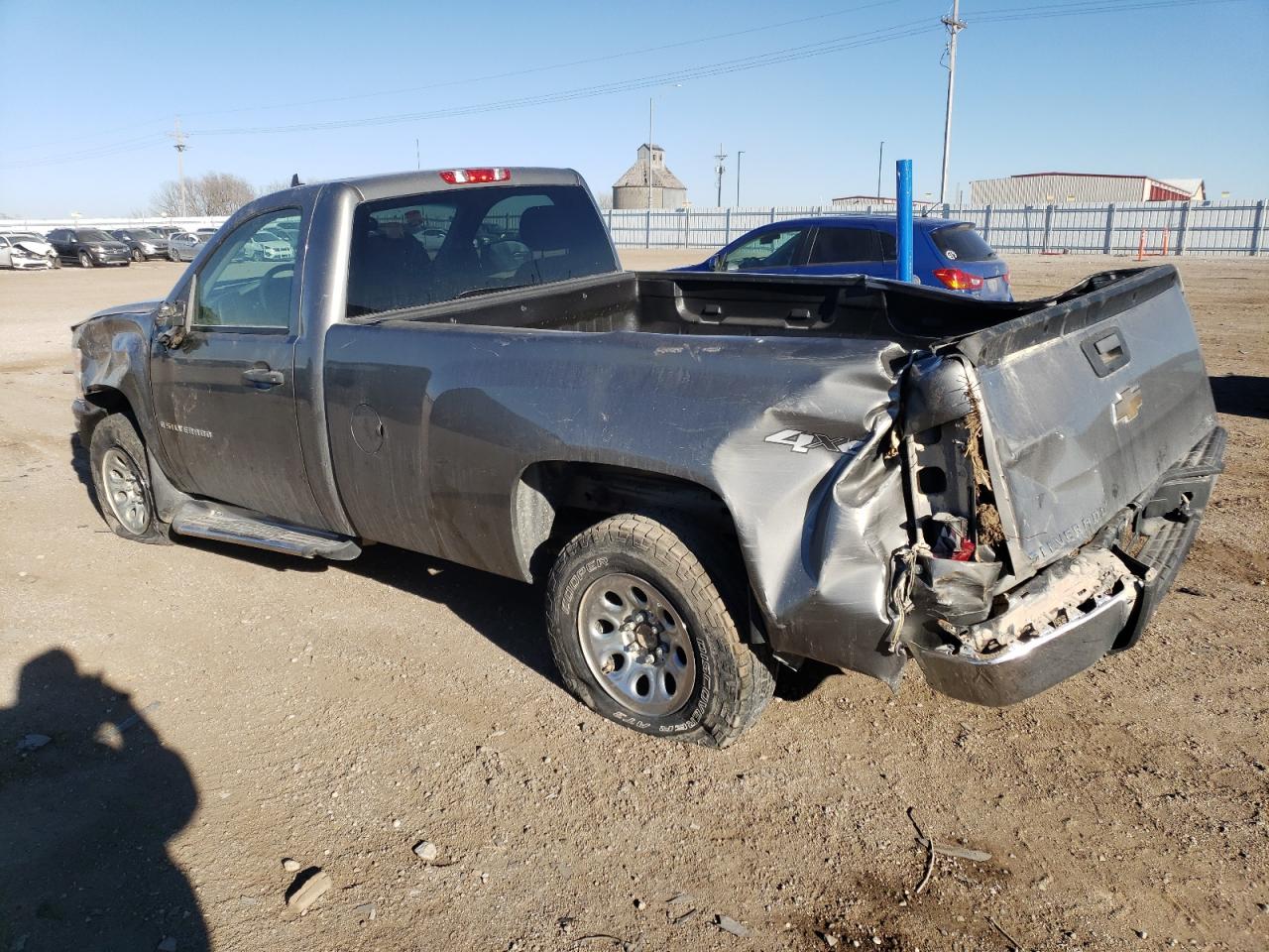 Image 2 of 2008 CHEVROLET SILVERADO K1500 2008 with VIN 1GCEK14C78Z110402