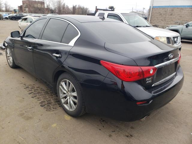 Image 2 of 2015 INFINITI Q50 BASE 2015 with VIN JN1BV7AR1FM416983