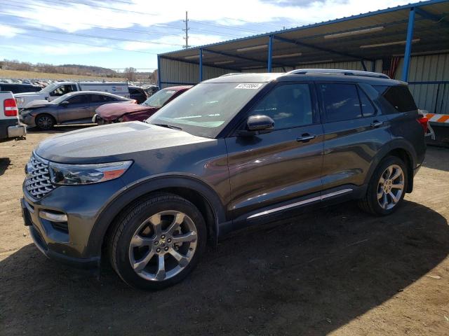 Image 1 of 2020 FORD EXPLORER PLATINUM 2020 with VIN 1FM5K8HCXLGA28781