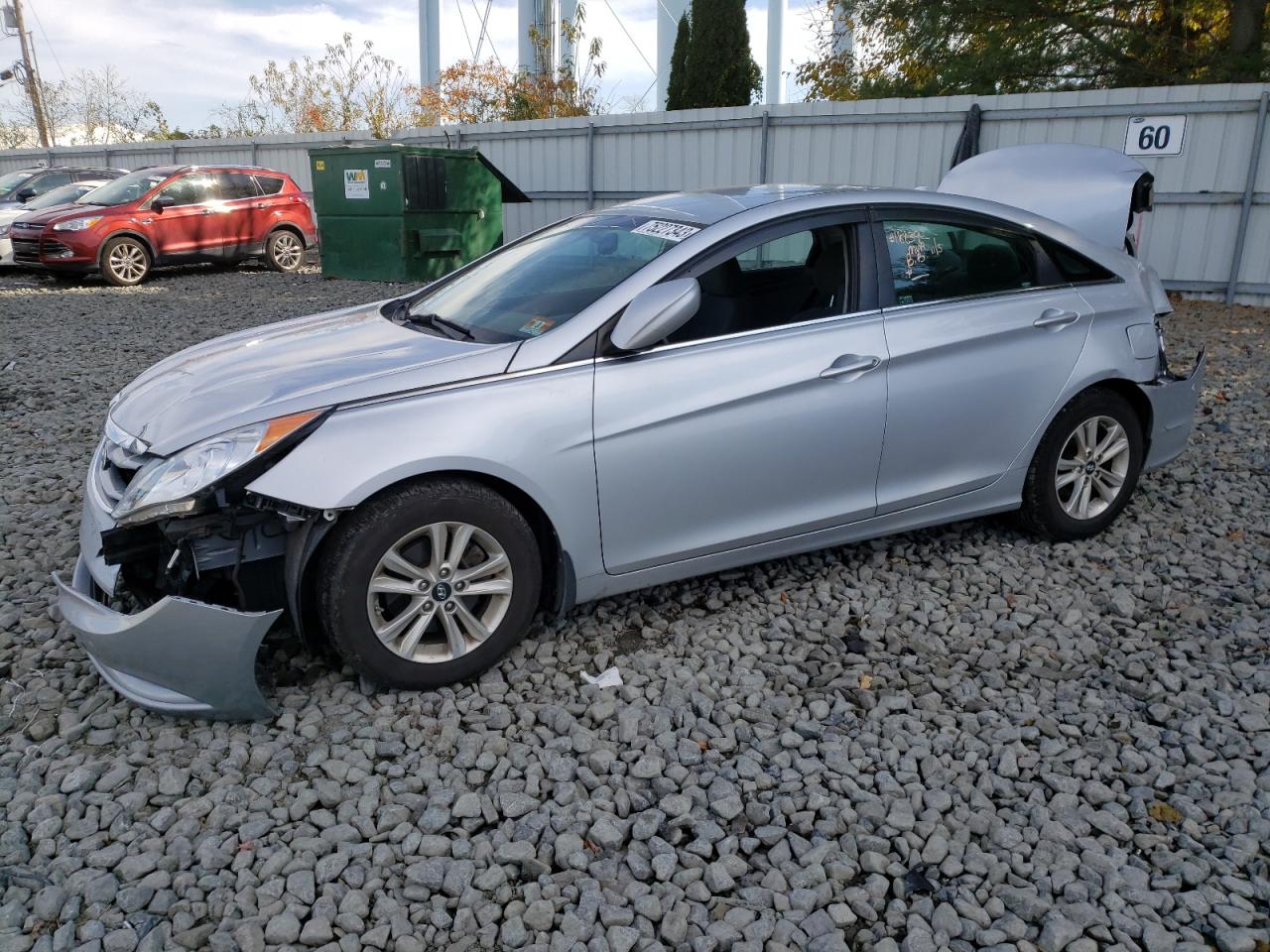 Image 1 of 2013 HYUNDAI SONATA GLS 2013 with VIN 5NPEB4AC5DH662648
