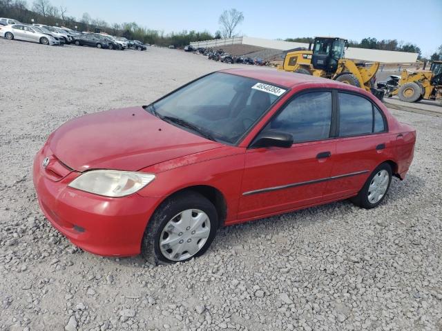 Изображение 2 2005 HONDA CIVIC DX VP 2005 с VIN 1HGES16385L001329