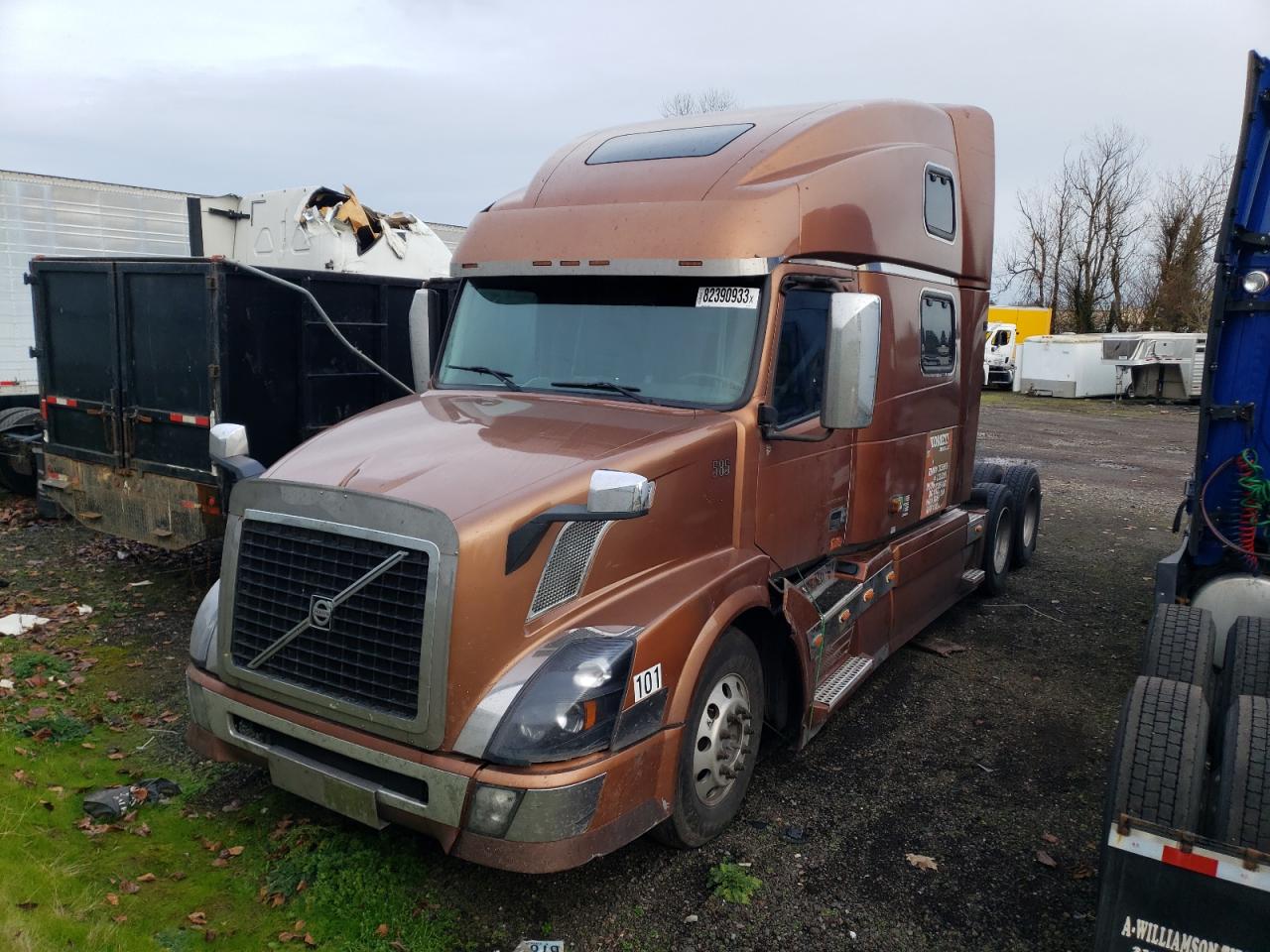 Изображение 2 2007 VOLVO VN VNL 2007 с VIN 4V4NC9TK87N454402