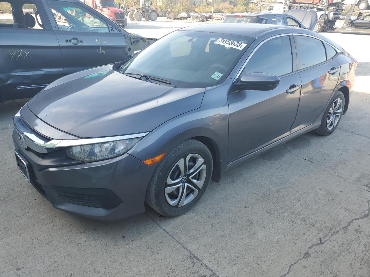 Image 1 of 2017 HONDA CIVIC LX 2017 with VIN 2HGFC2F50HH559198