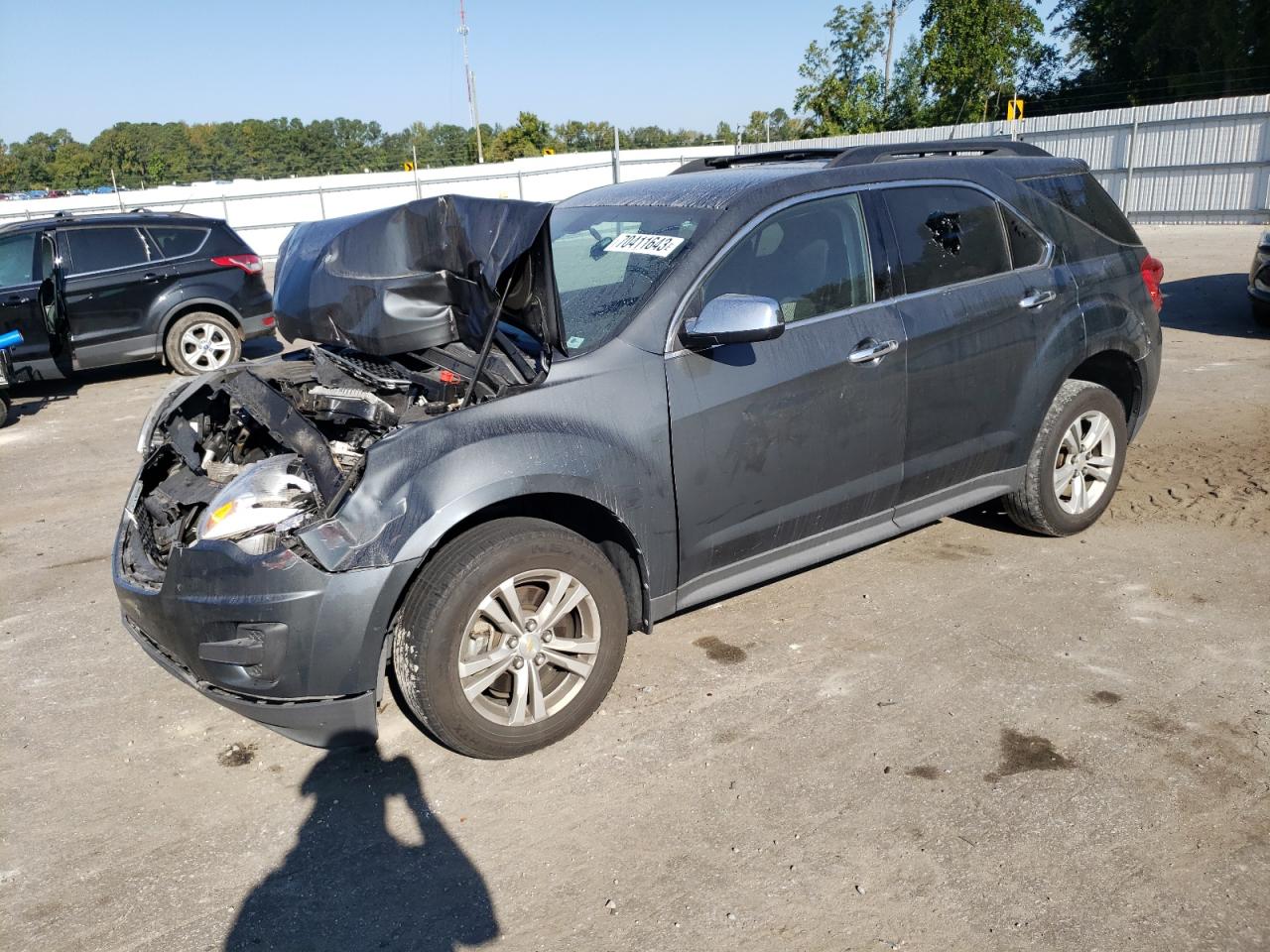Image 1 of 2010 CHEVROLET EQUINOX LT 2010 with VIN 2CNALDEW7A6281587