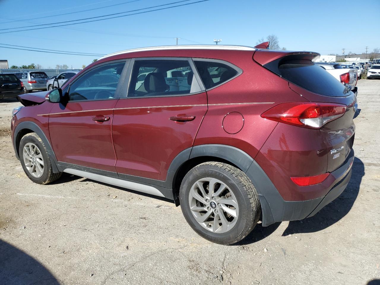Image 2 of 2017 HYUNDAI TUCSON LIMITED 2017 with VIN KM8J3CA44HU440737