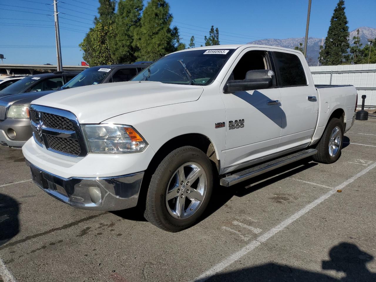 Image 1 of 2017 RAM 1500 SLT 2017 with VIN 1C6RR6LT1HS569825