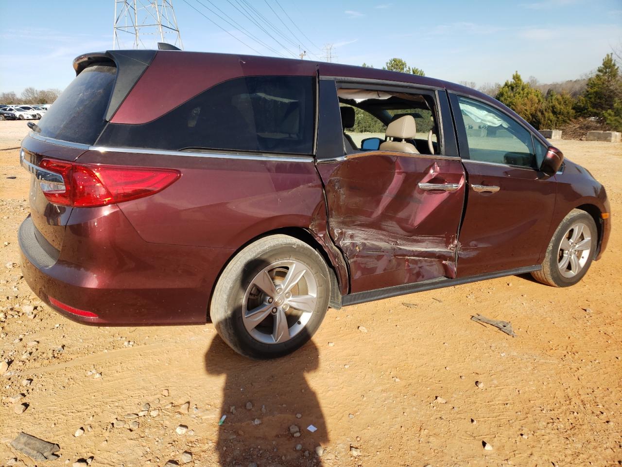 Изображение 3 2018 HONDA ODYSSEY EXL 2018 с VIN 5FNRL6H70JB052184
