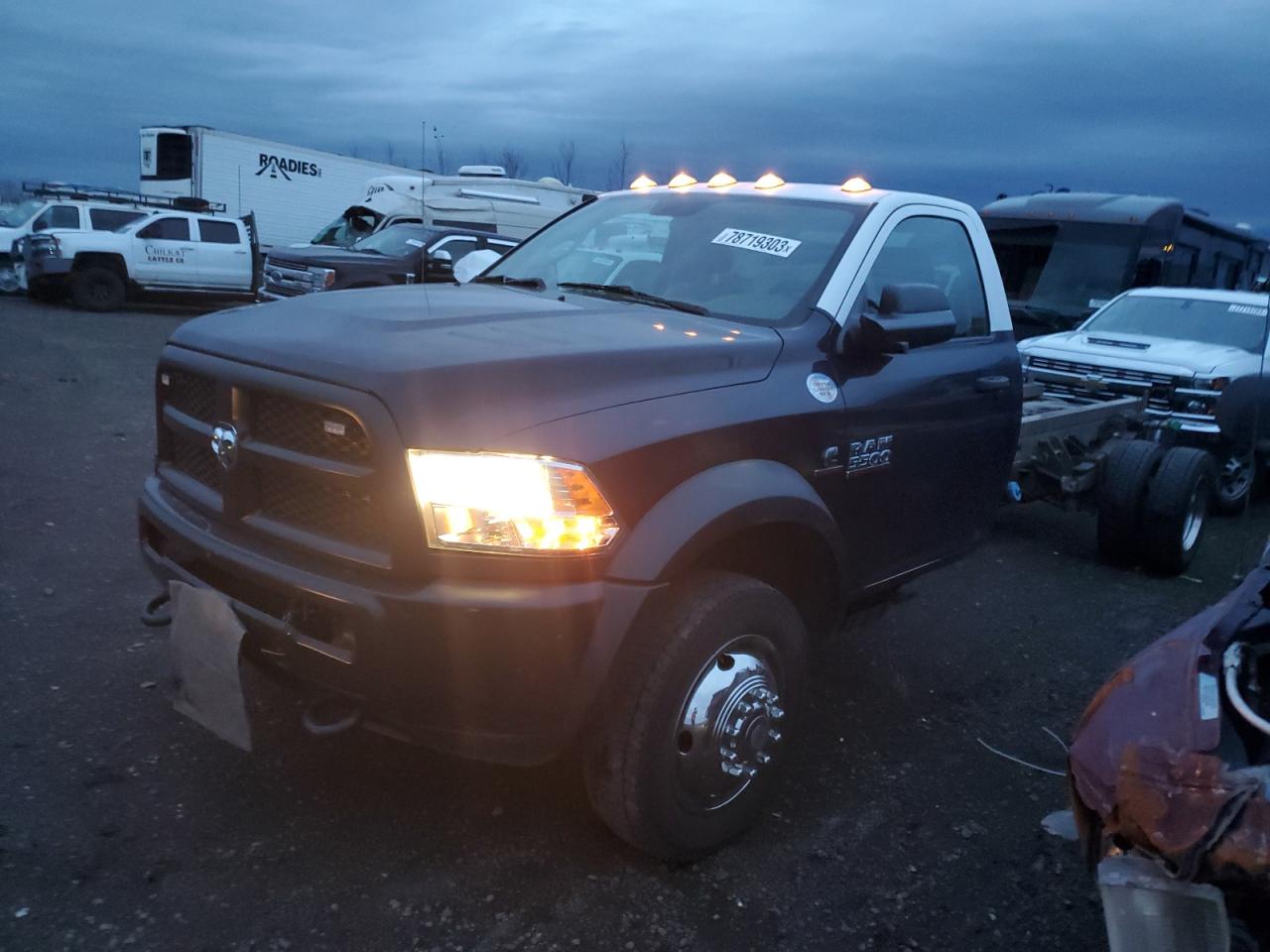 Image 1 of 2018 RAM 5500  2018 with VIN 3C7WRNCL9JG157576