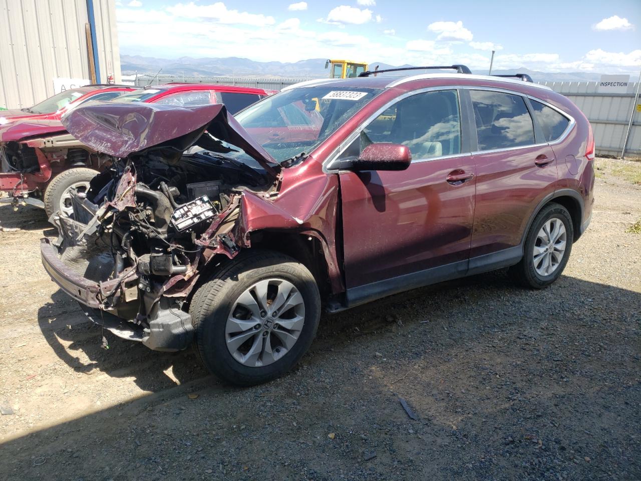 Image 1 of 2014 HONDA CR-V EXL 2014 with VIN 5J6RM4H79EL015410