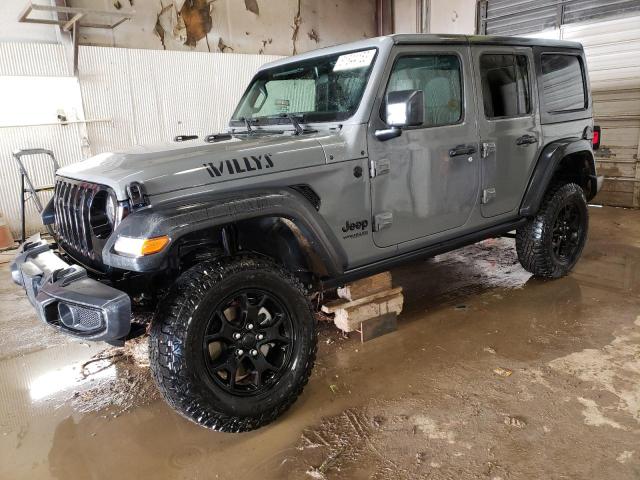 Изображение 1 2021 JEEP WRANGLER UNLIMITED SPORT 2021 с VIN 1C4HJXDM0MW541817