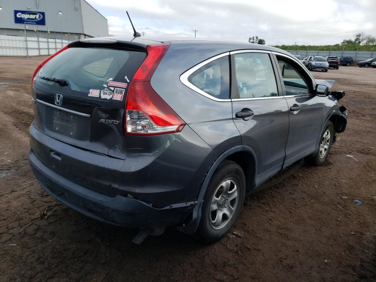 Image 3 of 2014 HONDA CR-V LX 2014 with VIN 2HKRM4H36EH611856