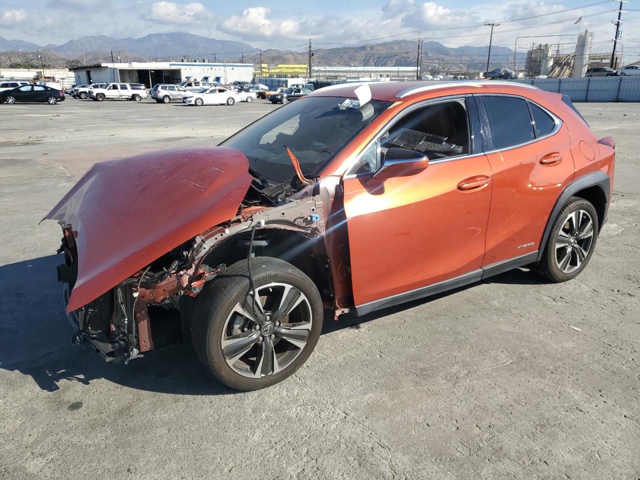 Image 1 of 2019 LEXUS UX 250H 2019 with VIN JTHU9JBH5K2014255