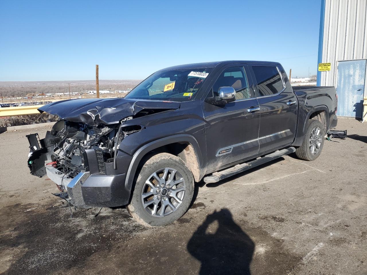 Image 1 of 2023 TOYOTA TUNDRA CREWMAX PLATINUM 2023 with VIN 5TFMA5DB5PX092716