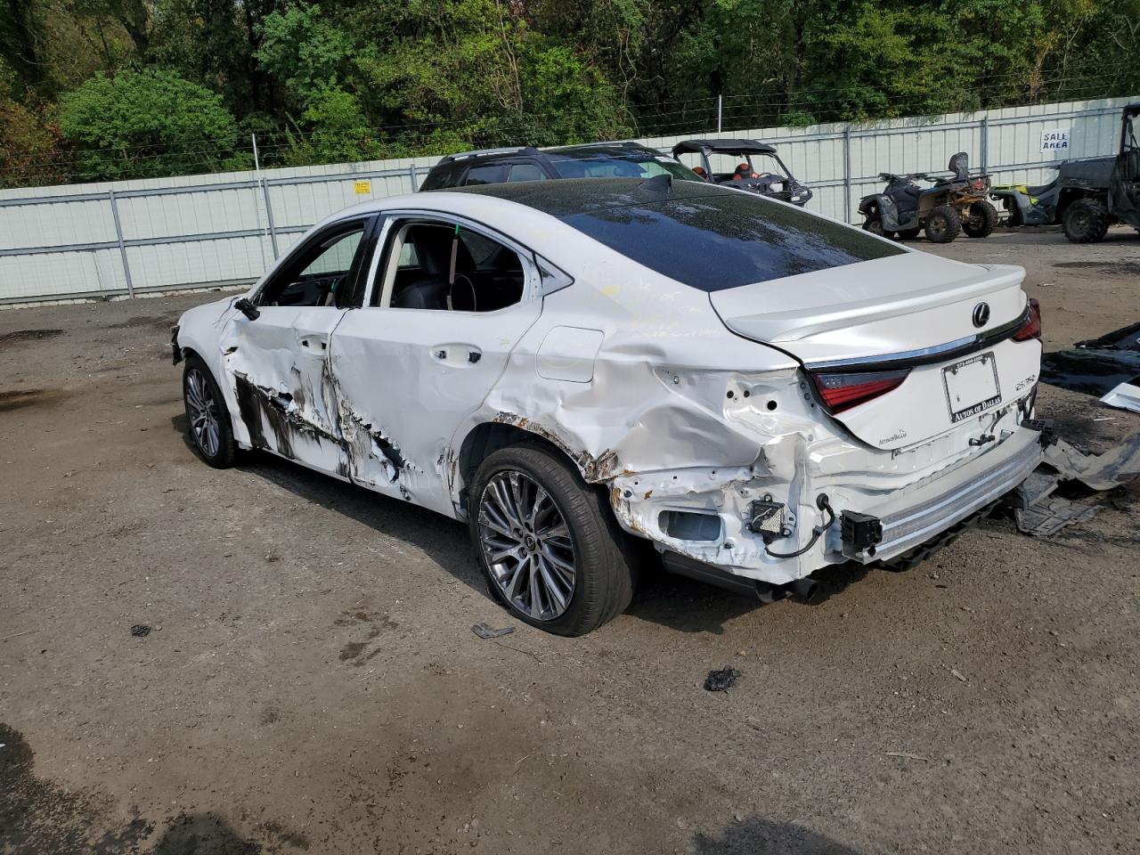 Image 2 of 2021 LEXUS ES 350 BASE 2021 with VIN 58ADZ1B12MU101854