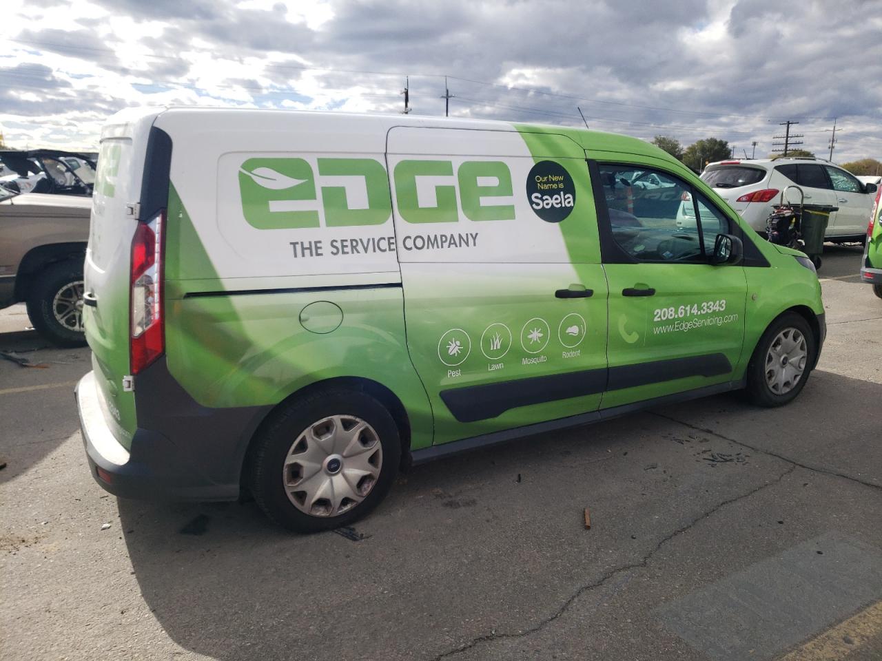 Image 3 of 2015 FORD TRANSIT CONNECT XL 2015 with VIN NM0LS7E70F1193448