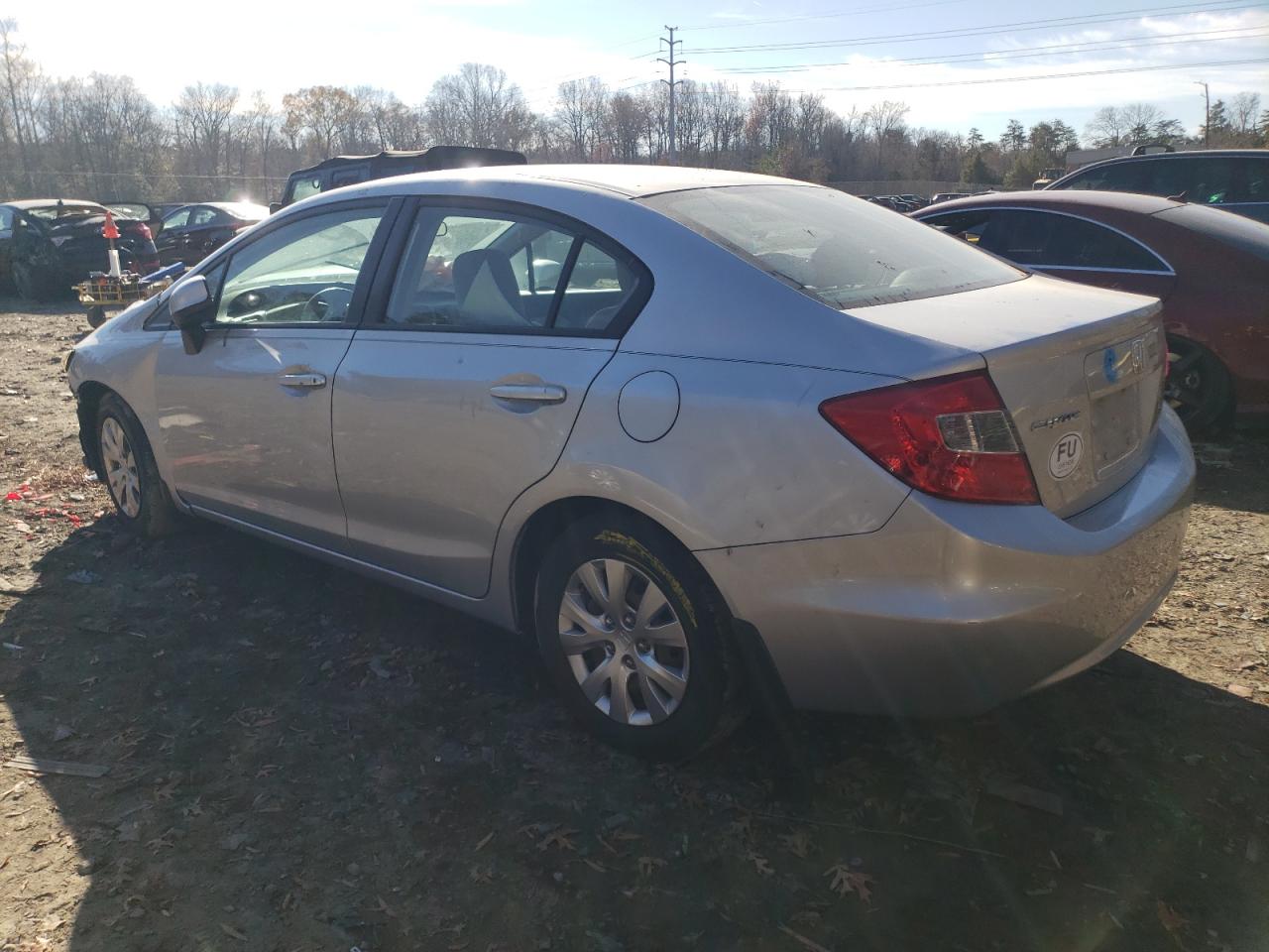 Obraz 2 z 2012 HONDA CIVIC LX 2012 z VIN 19XFB2F56CE340428