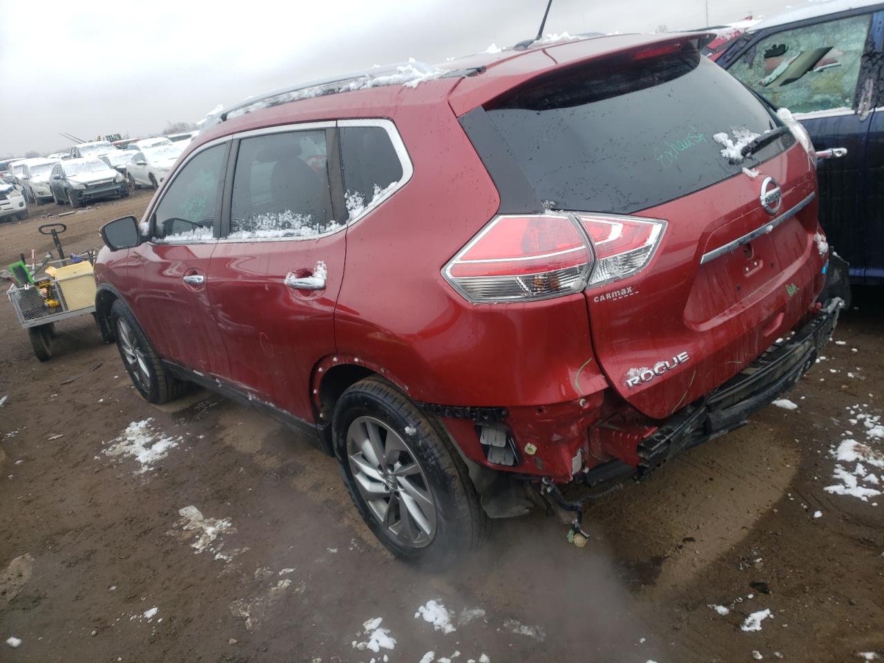 Image 2 of 2014 NISSAN ROGUE S 2014 with VIN 5N1AT2MV3EC860215