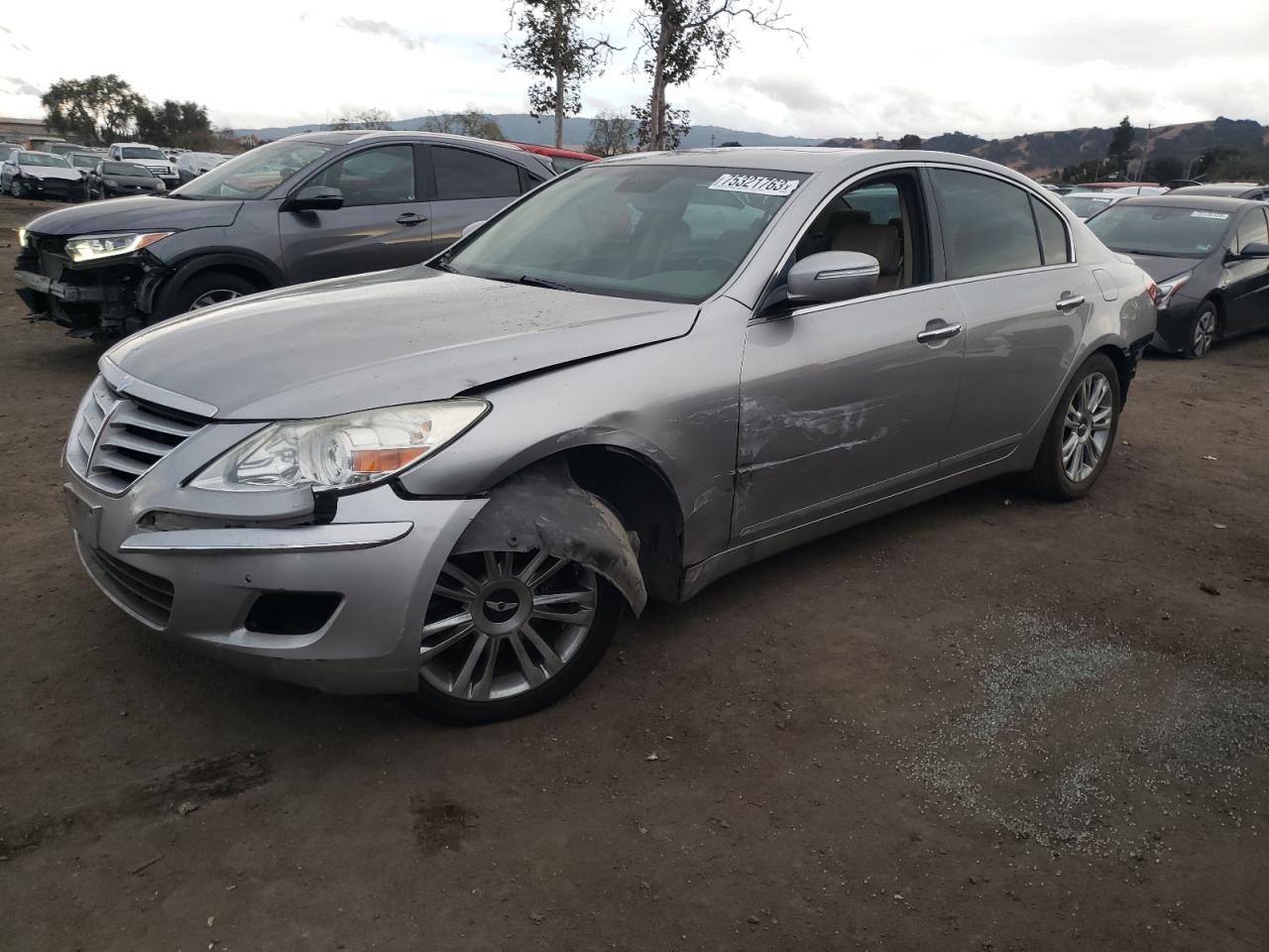 Image 1 of 2009 HYUNDAI GENESIS 4.6L 2009 with VIN KMHGC46F79U055359