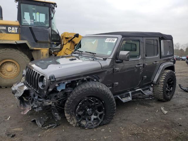 Image 1 of 2021 JEEP WRANGLER UNLIMITED SAHARA 2021 with VIN 1C4HJXEN4MW651695