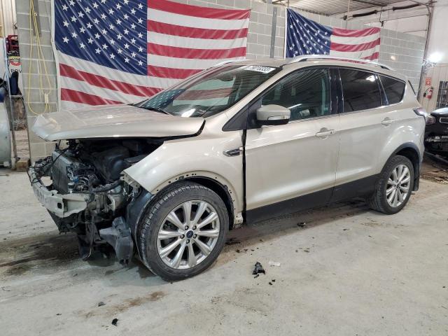 Image 1 of 2017 FORD ESCAPE TITANIUM 2017 with VIN 1FMCU0JD7HUD36585
