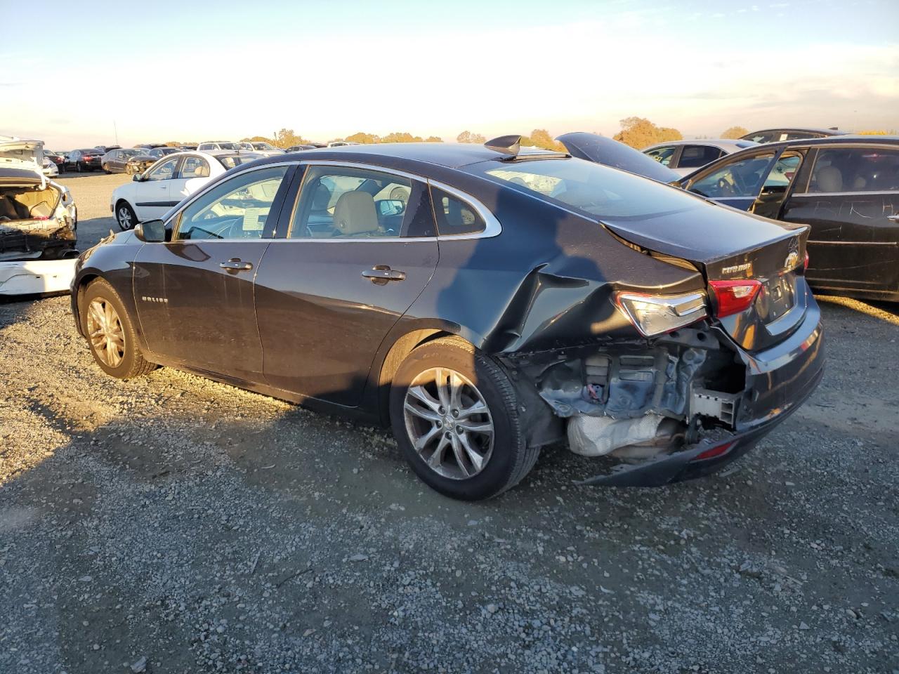 Image 2 of 2018 CHEVROLET MALIBU LT 2018 with VIN 1G1ZD5ST4JF130841