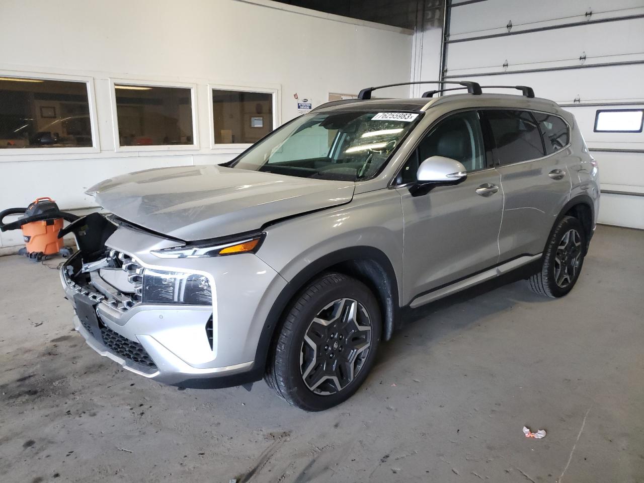Image 1 of 2021 HYUNDAI SANTA FE LIMITED 2021 with VIN KM8S5DA15MU010039