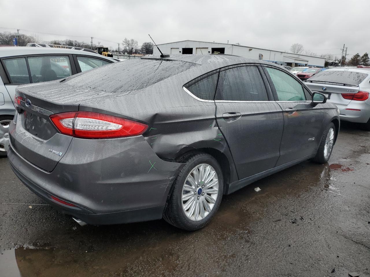 Изображение 3 2014 FORD FUSION S HYBRID 2014 с VIN 3FA6P0UU9ER368953